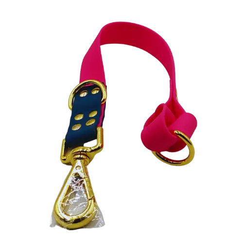 Kontrolná rukoväť s uzlom - vodeodolná - 40cm - Ružová/Modrá/Zlatá