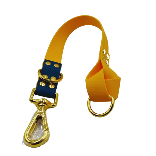 Kontrolná rukoväť s uzlom - vodeodolná - 40cm - Žltá/Modrá/Zlatá 