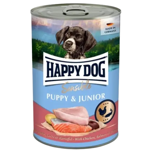 Happy dog Puppy Lachs - losos 400 g