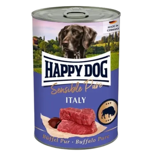 Happy dog Büffel Pur Italy - byvolie 400 g