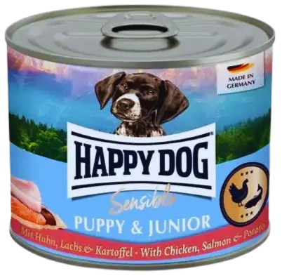 Happy dog Puppy Lachs - losos 200 g