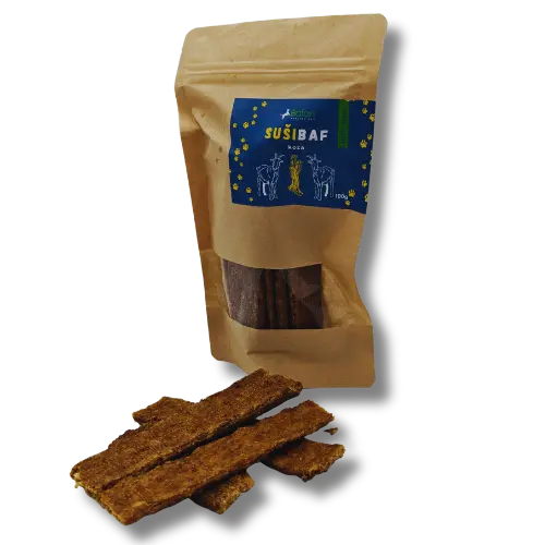 Sušibaf - kozie prúžky - 100g