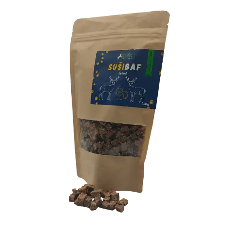 Sušibaf - jelenie kocky - 250g