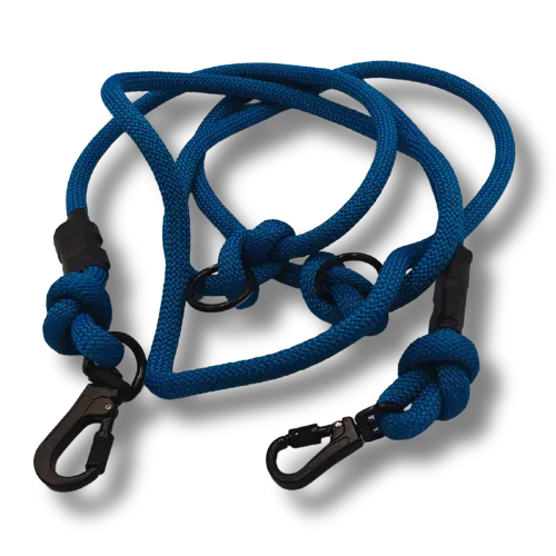 Lanové vodítko prepínacie - 10mm/255cm - Modré
