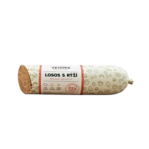 Saláma lososová s ryžou 850 g